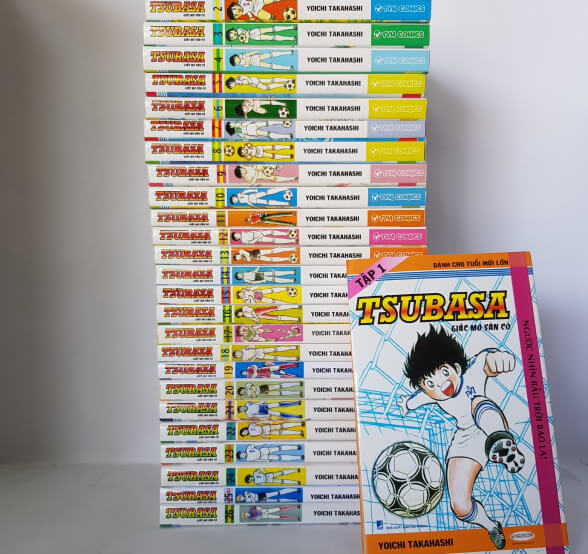 “Captain Tsubasa” được phát hành tại Việt Nam với tên gọi “Tsubasa – Giấc mơ sân cỏ”.
